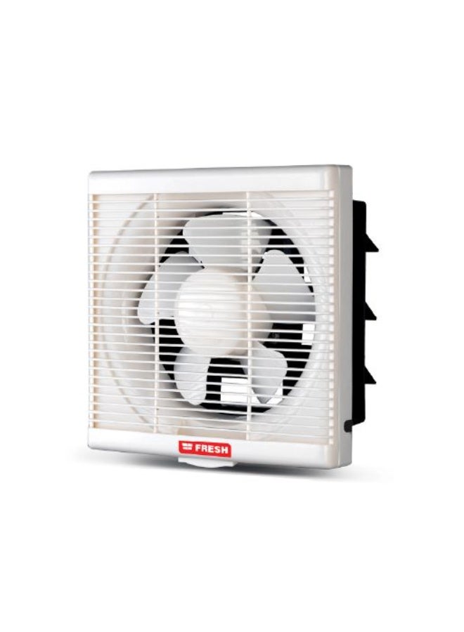 Fresh 25cm Wall Mounted One-Way Extractor Fan with Grille 4524